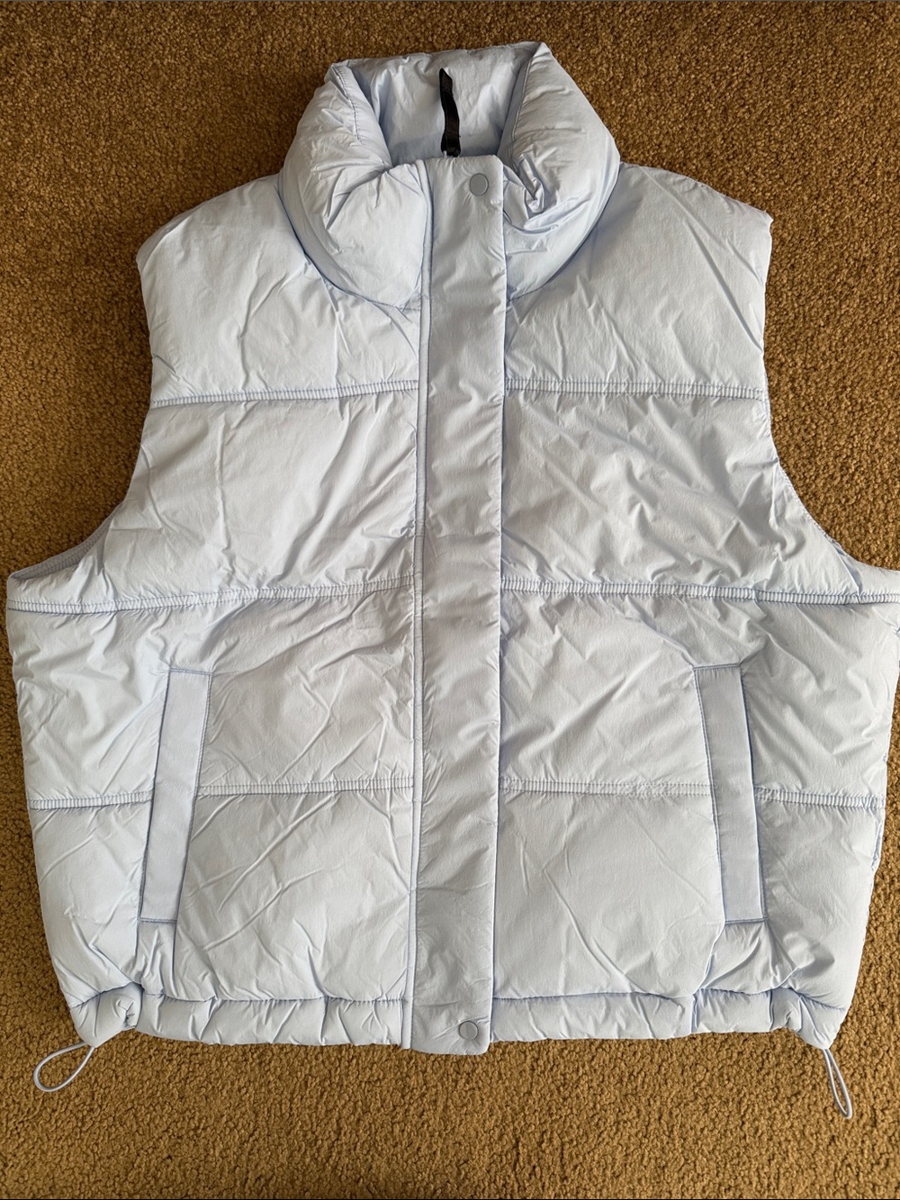 NWT M Baby Blue Old Navy Light Blue Water-Resistant Jacket
